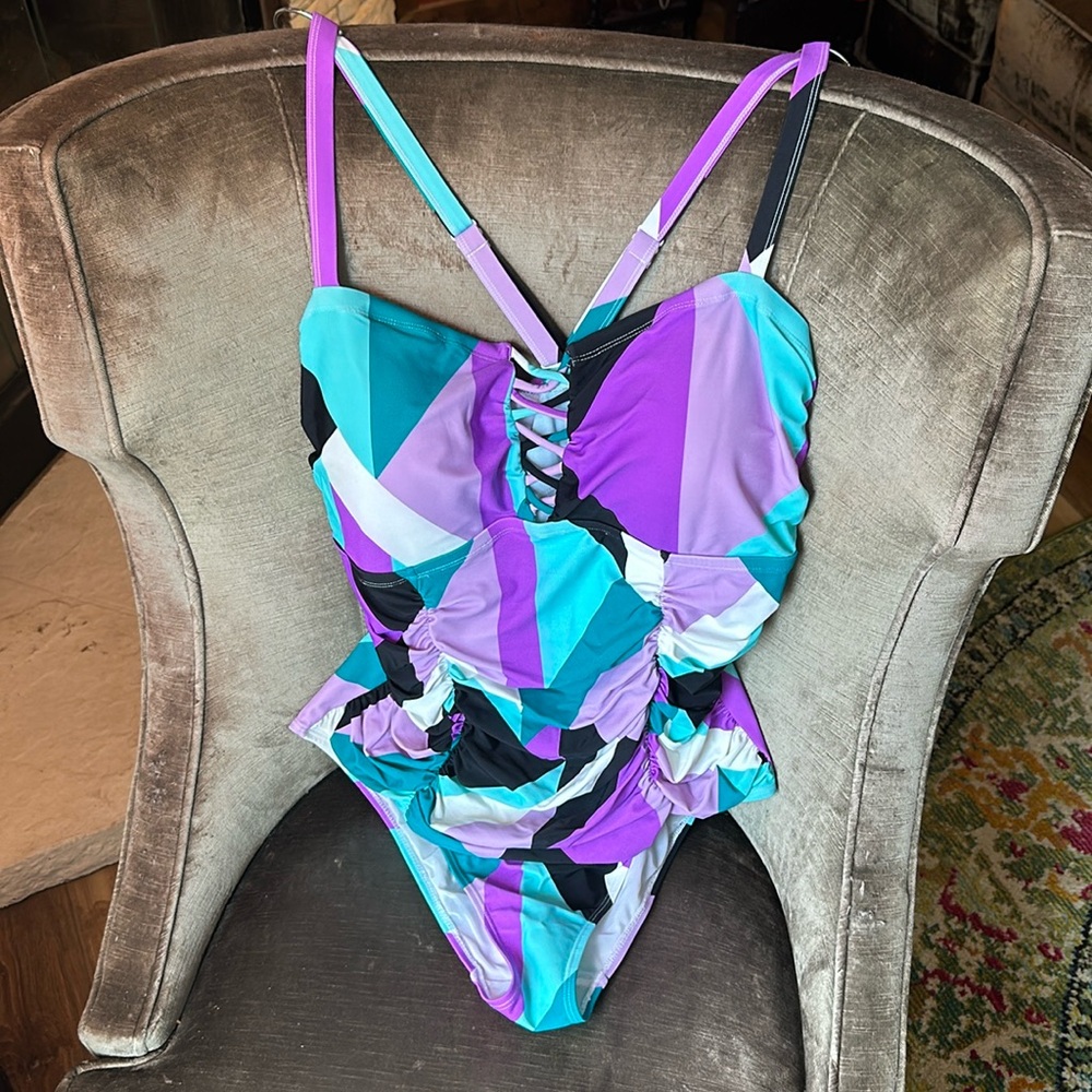 Torrid Purple Swimsuit